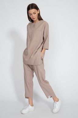 Джоггеры льняные 4082 - Kivviwear фото 3