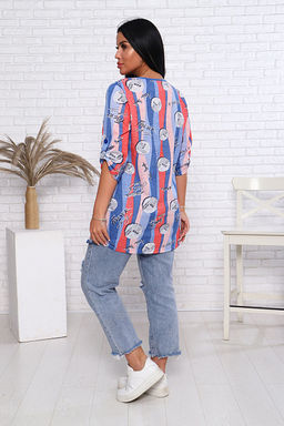 Туника, голубой (928-2)