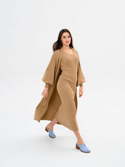 Сабо 5200.23663br.Голубая виктория+коричневый