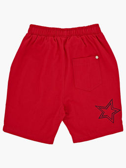 Шорты с принтом UD 7828 красный - Mini maxi фото 3