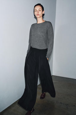 ZW COLLECTION PLEATED TROUSERS