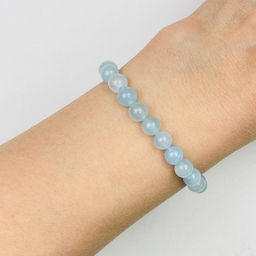 Браслет из Аквамарина 17 см