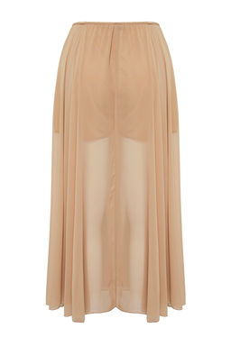 TRENDYOLMILLA Limited Edition Vizon Sifon Volanl? Dokuma Etek TWOSS25ET00106 фото 4