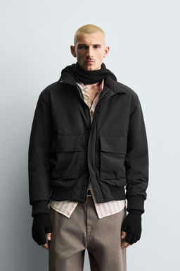 WATER-REPELLENT PUFFER JACKET - Zara фото 2