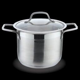 Кастрюля нерж. 7 л "Kelli", арт. KL-4223