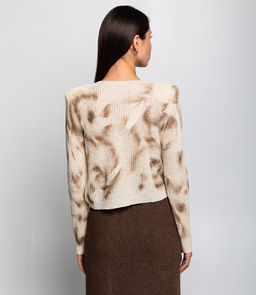 Джемпер #КТ1143, бежевый - Dommod фото 3