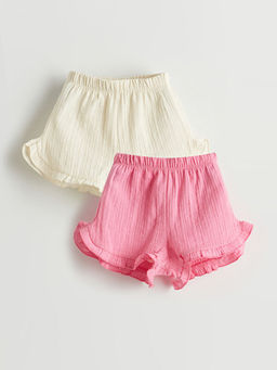 Beli Lastikli Basic K?z Bebek ?ort 2li