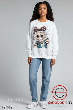 Толстовка женская с рисунком