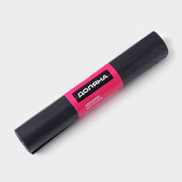 Мешки для мусора Доляна Extra Strong, 160 л, 90?110 см, 80 мкм, ПВД, 10 шт. в рулоне, чёрные