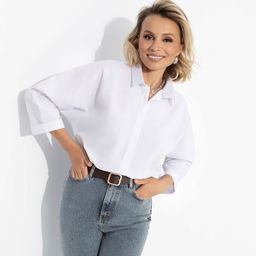 Блуза базовая, Главный акцент  ты