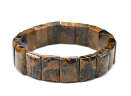 Браслет из петерсита прямоугольник 18*12мм, 55,4г