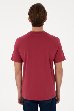 Erkek Regular Fit Bisiklet Yaka Vi_ne Basic Ti__rt Sepette S_rpriz _ndirim - U.s. polo assn фото 5