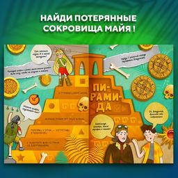 Книга-квест Потерянные сокровища Майя - Буква-ленд фото 5