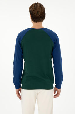 Мужской темно-зеленый свитшот Неожиданная скидка в корзине - U.s. polo assn фото 5