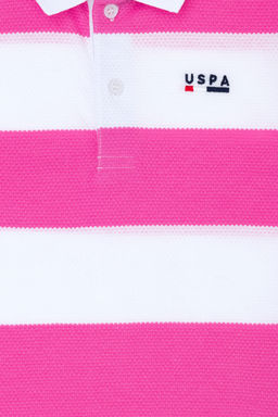U. S. Polo Assn Розовая футболка-поло для мальчика - U.s. polo assn фото 9