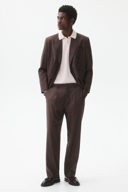 Polo en punto trenzado Slim Fit - H&m фото 5