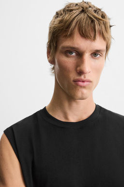 RELAXED FIT TANK TOP - Zara фото 22