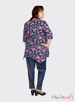 Туника Модель №6 размеры 52-66 - Plusmoda фото 3