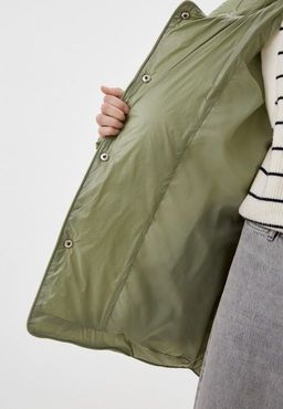 Утепленная куртка чайного оттенка - Incity фото 7