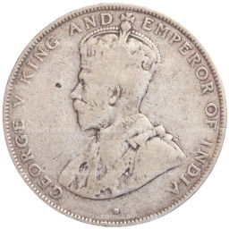 50 центов 1919 года Британский Гондурас