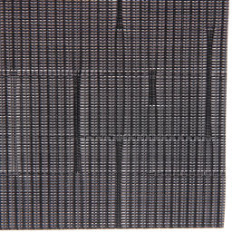 Цена за 3 шт. Салфетка на стол 30*45см "Строчка" плетеная, черная