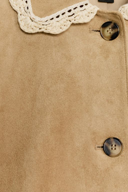 FAUX SUEDE JACKET - Zara фото 10