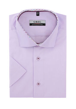 Сорочка мужская короткий рукав GREG 720/109/LV/Z/1p  фото 2