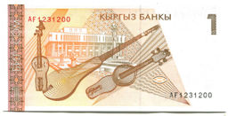 Банкнота 1 сом 1994 года Киргизия