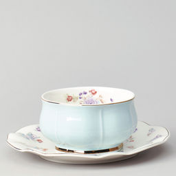 НАБОР ДЛЯ ЗАВТРАКА LEFARD ВРЕМЕНА ГОДА 2 ПР. 440 МЛ ГОЛУБОЙ  фото 3