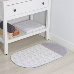 Коврик для дома SAVANNA Gold, 50?80 см, серый  фото 2