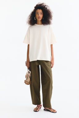 Camiseta oversize estampada - H&m фото 6