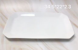Блюдо прямоугольное 34,5х22х2,5 см / WS-470 /уп 17/