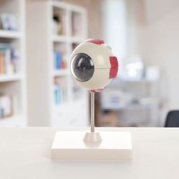 Анатомическая модель «Макет глаза человека», разборный, 17×12×12 см