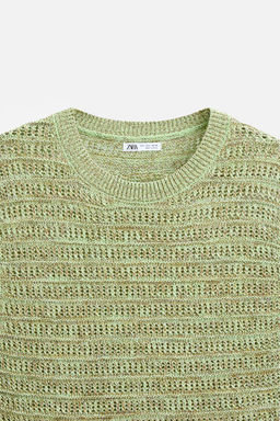 TEXTURED KNIT VEST - Zara фото 4