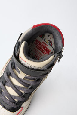 STRANGER THINGS  NETFLIX HIGH-TOP SNEAKERS - Zara фото 7