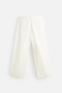 BALLOON-FIT PLEATED TROUSERS - Zara фото 10