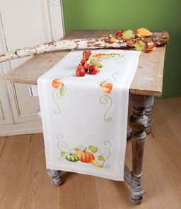 Набор для вышивания VERVACO PN-0013431 Дорожка. Тыквы 40 х 100 см