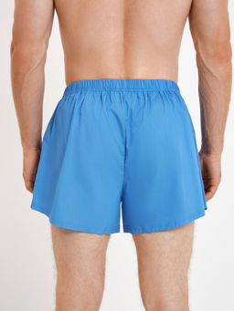 Infinity /  Трусы шорты мужские в наборе из 3 шт. Oliver голубая полоска - Infinity Lingerie фото 5