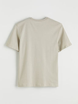 Bisiklet Yaka Penye Erkek Ti??rt