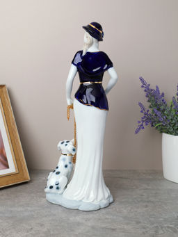 Статуэтка Дама с собачкой 32 см / XH:136 /уп 24/ - Галеонтрейд фото 9