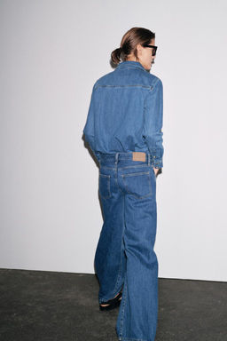 ZW COLLECTION WIDE-LEG LOW-RISE JEANS - Zara фото 15