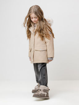 ВК 38112/4 ГР куртка для дев - Crockid фото 4