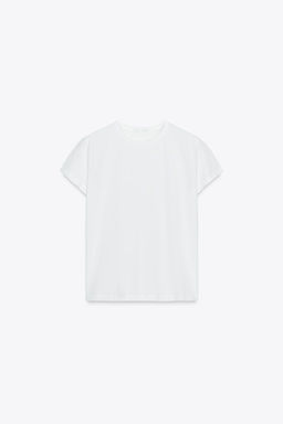 REGULAR RIPPED T-SHIRT - Zara фото 6