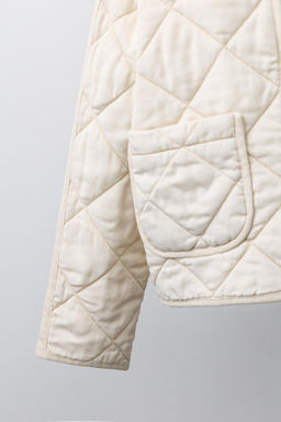 CAZADORA ACOLCHADA CREMALLERA / Crudo - Zara фото 7