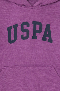 Базовый свитшот фиолетового цвета для мальчика Неожиданная скидка в корзине - U.s. polo assn фото 3