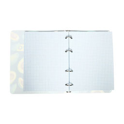 Тетрадь на кольцах, в клетку, 160 листов Авокадо на темном, пластиковая обложка, блок офсет - Calligrata фото 4