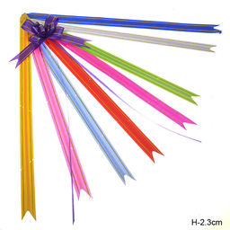 Бант подарочный ширина 23 мм 10 штук набор / 24-3 /уп 20/ голубой Бант подарочный ширина 23 мм 10 штук набор / 24-3 /уп 20/ голубой