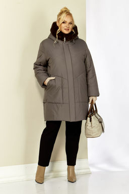 Куртка SHETTI 2208 серо-лиловый