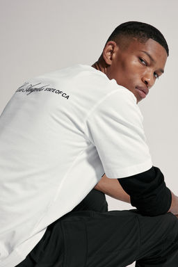 Camiseta con motivo estampado Loose Fit