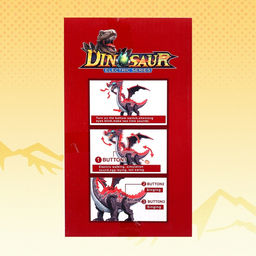 Динозавр «Дракон», световые и звуковые эффекты, работает от батареек